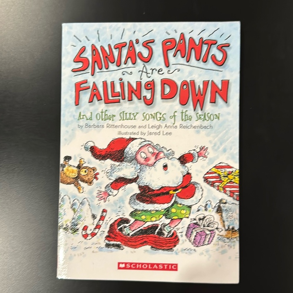Santa’s Pants Are Falling Down - Scholastic Softcover Book